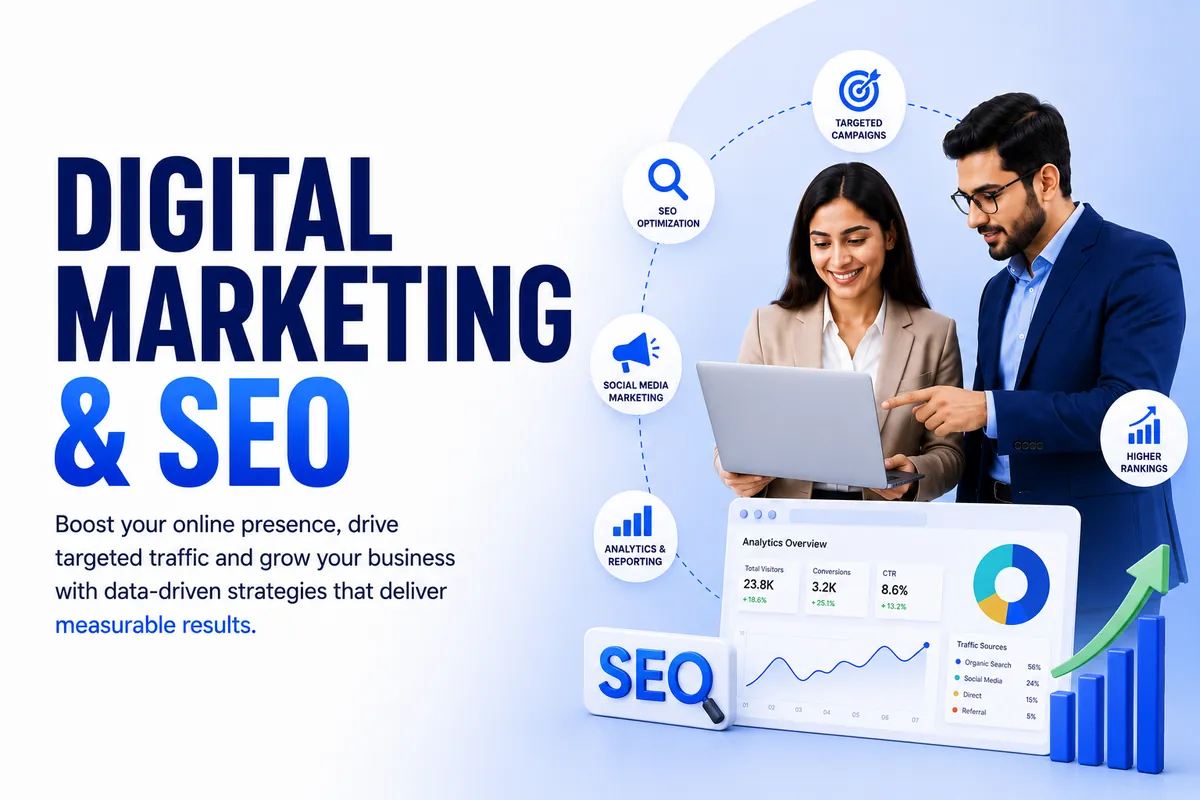 Digital marketing and SEO services