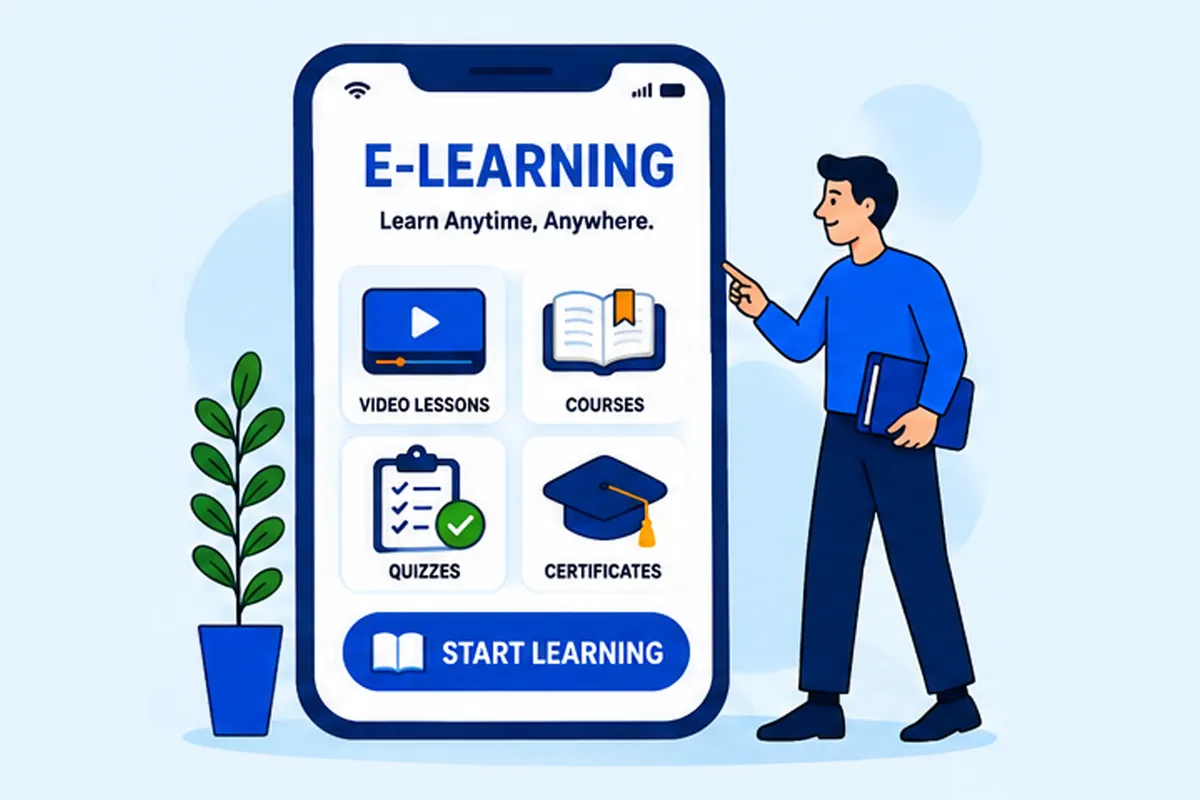 E learning application